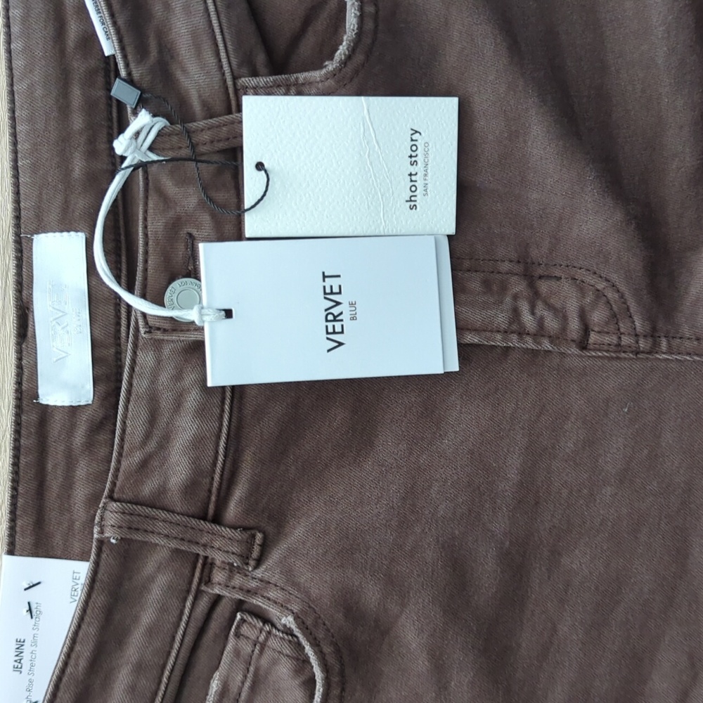VERVET BY FLYING MONKEY High-Rise Stretch Slim Straight Jeans- 30P - Picture 5 of 6